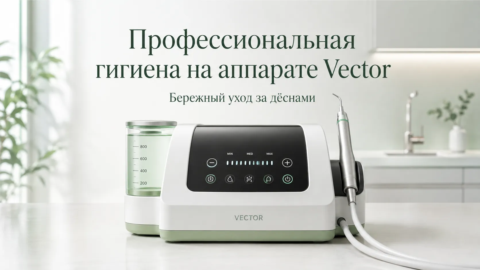 Профессиональная гигиена на аппарате Vector